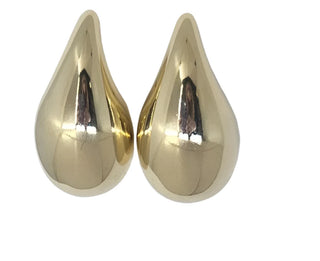 Petite Bubble Drop Studs-Shiny