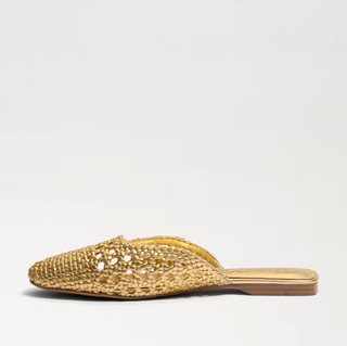 Nola Mule Slide in Gold