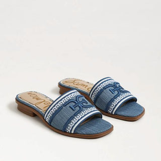 Stevie Slide Sandal in Navy Multi