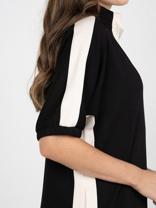 Poppy Dress in Midnight Vanilla