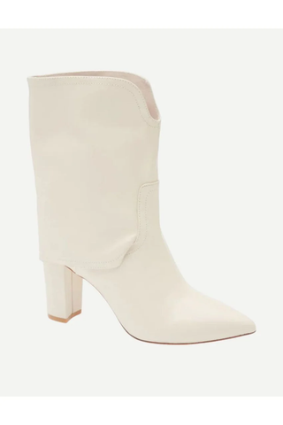 Totally Western Boot in Bone Leather