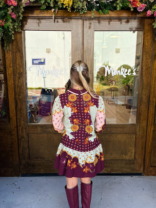 Mina Dress in Rustic Bloom