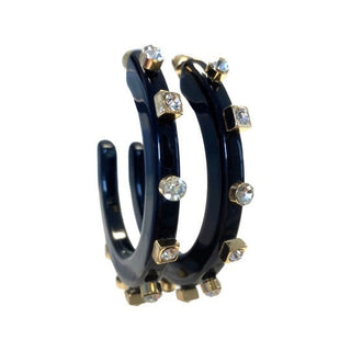 Small City Girl Jewel Hoop