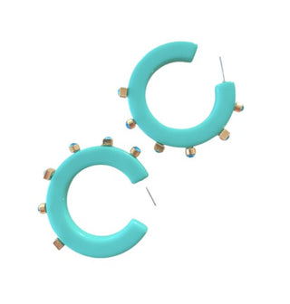 Large City Girl Jewel Hoop