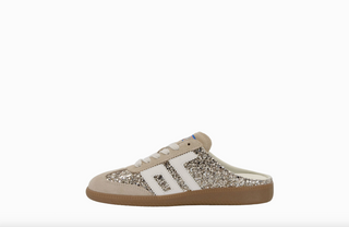 EASTER in GLITTER GOLD Backless Sneakers