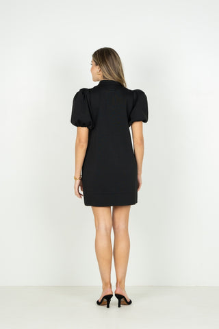 Hampton Mini Dress in Black