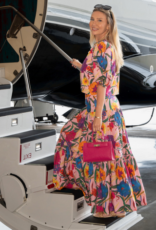 Brenn Skirt Multi Fuchsia Floral