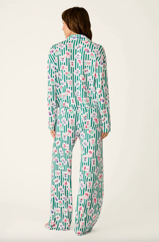 Mahjong Queen Dreams Mahjong Print Long PJ Set