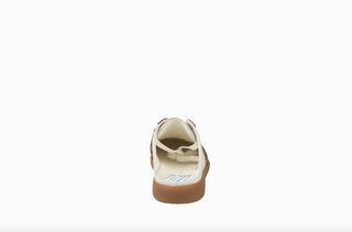 EASTER in WHITE LEOPARD Backless Sneakers