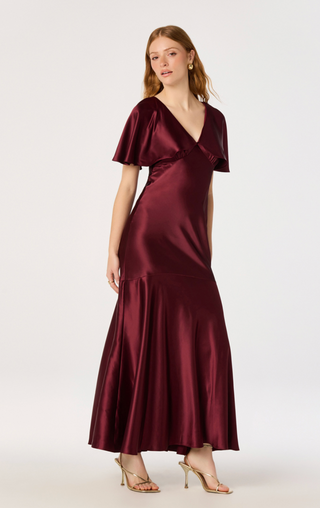 Jamie Dress in Wine