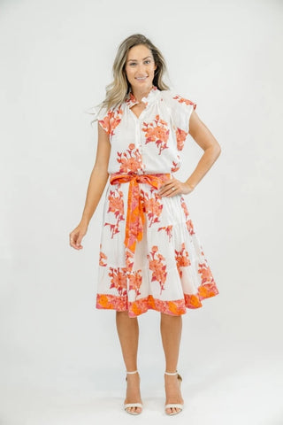 Bays Skirt in Apricot Blush