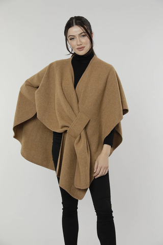Knit Wrap in Rust