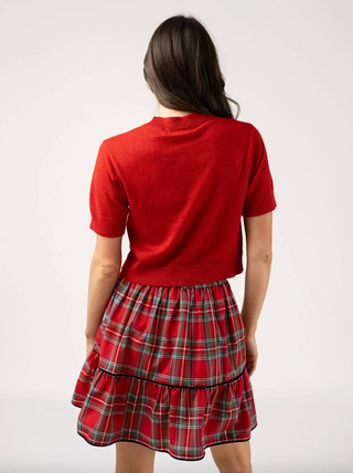 Blaire Sweater in Red