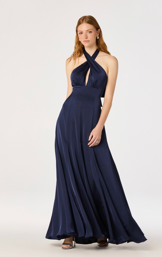 Desire Dress in Navy