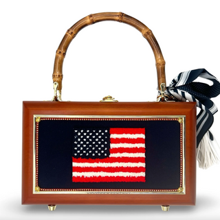 Grand Old Flag/American Toile Purse