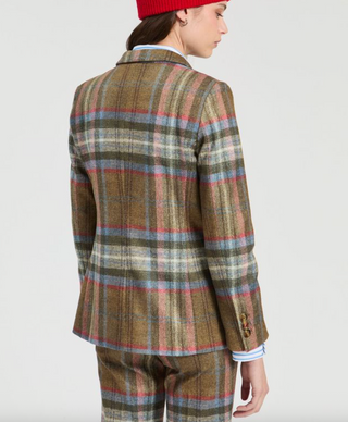 Heather Check Jacket in Sport Check Knit