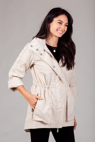 The Anorak Jacket in Bone