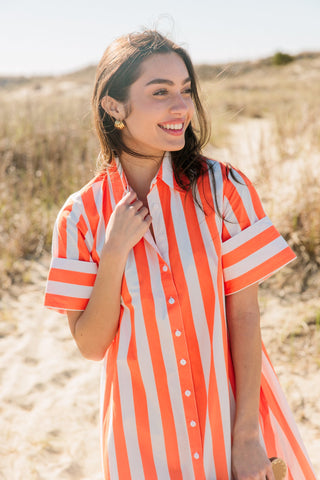 Gibbons Dress in Sunny Stripes