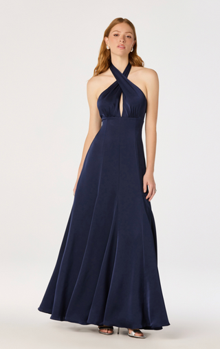 Desire Dress in Navy
