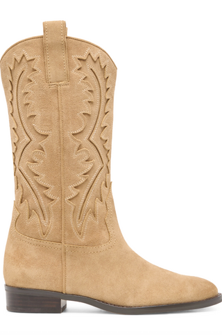 Tomara in Cashew Suede