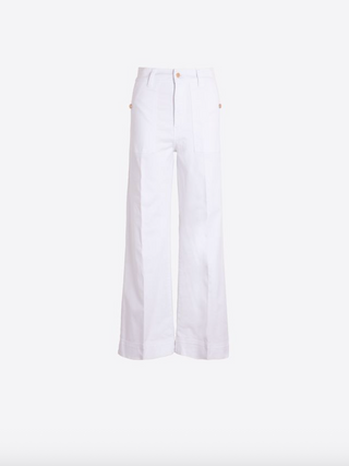 white trouser pants