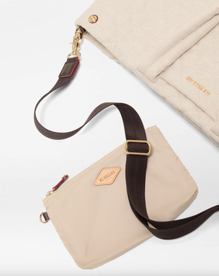 Medium Metro City Tote in Sandy Linen