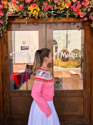 Mallard Sweater in Pink