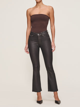 Bridget Boot High Rise Instasculpt Crop in Chocolate Coated