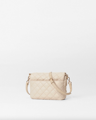 Small Crosby Lock Crossbody in Buff