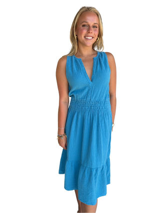 Lana Mini Dress in Caribbean