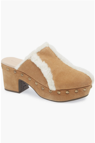Greer in Tan Suede