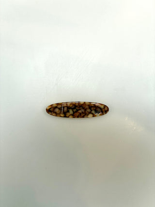 Oval Barrette – Cinnamon