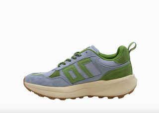 Lightning in Sky Light Green Sneakers