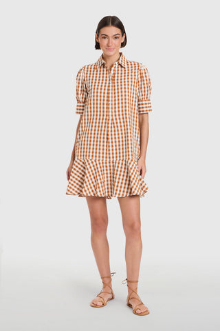 Liv Dress in Field Check