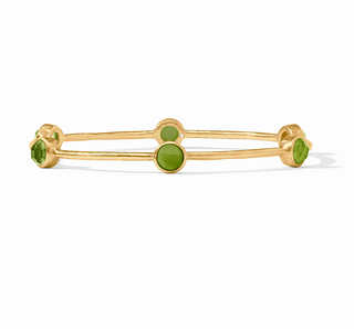 Milano Luxe Bangle-Iridescent Palmetto Green-M