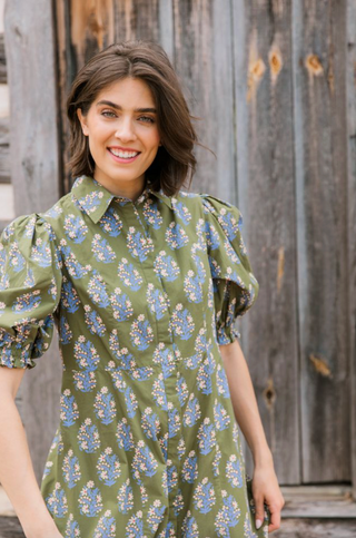 Rosie Dress in Verdant