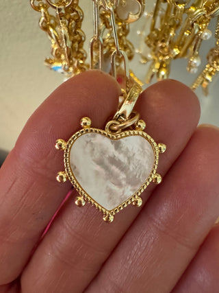 KB Mother of Pearl Charm