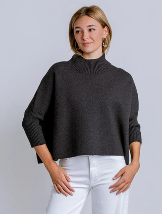 Aja Sweater in Charcoal