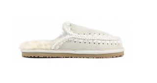 Eskimo Slipper in Silver Birch Suede