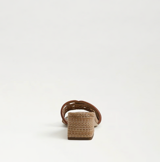 Waylon Weave in Rich Cognac Leather