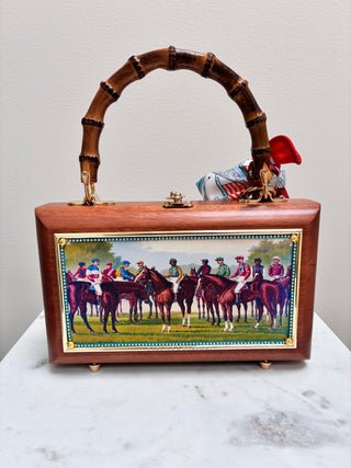Jockeys Cigar Box Purse Bag