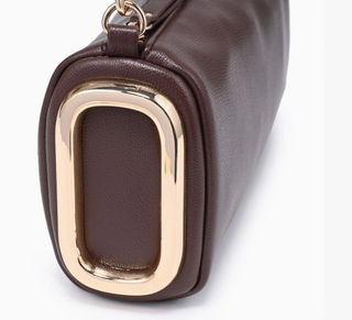 Luciana Shoulder Bag in Chocolate