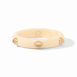 Carnaby Stone Bangle-Ivory-M