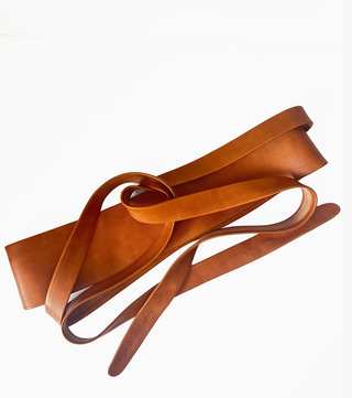 Wrap Belt in Toffee