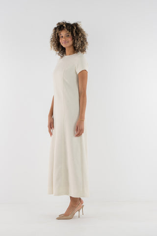 Cornelia Dress in Sandshell