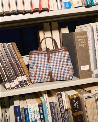 Mini Astor Top Handle in Heritage Check