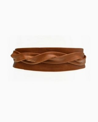 Wrap Belt  - Cognac Extra Length