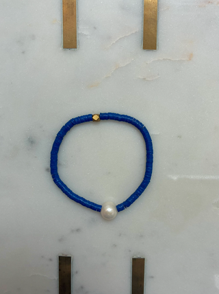 4MM Colorful Bracelet w/ Pearl