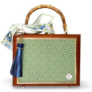 Lemon Cigar Box Purse