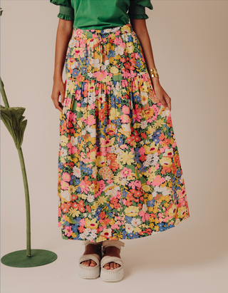 Tyla Skirt in Lordethorpe Print